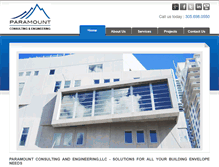 Tablet Screenshot of paramountce.com